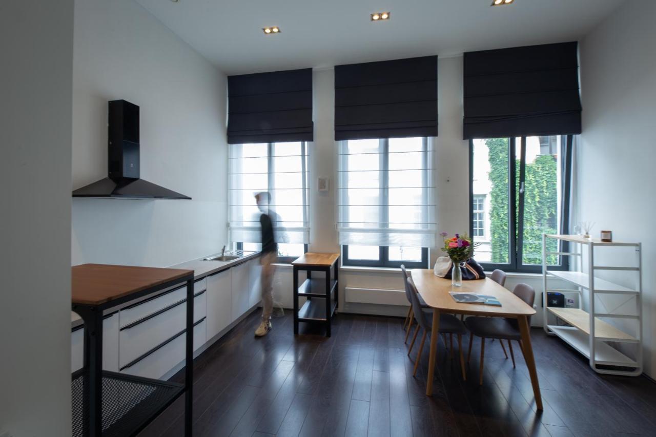 Klapdorp Apartment แอนต์เวิร์ป ภายนอก รูปภาพ